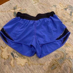 Blue Lulu Lemon Shorts